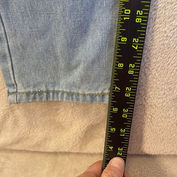 GB Design Woman's Jeans 32 With Embroidered Graphic Patches & Ripped Details - Picture 3 of 15